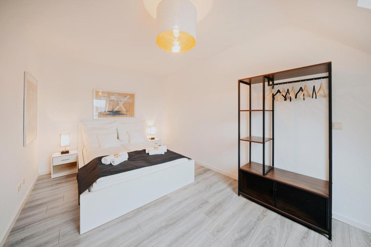 Bliss Place - Serviced Apartment - Arbeitsplatz, Zentral, Kueche, Waschmaschine, Smarttv Magdeburg Ngoại thất bức ảnh